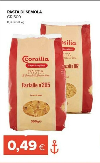 Tigre Pasta di semola offerta