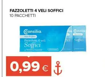 Tigre Fazzoletti 4 veli soffici offerta
