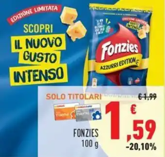 Conad FONZIES 100 g offerta