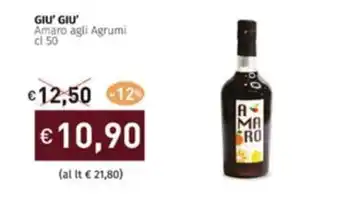 Prezzemolo e Vitale GIU' GIU' Amaro agli Agrumi cl 50 offerta