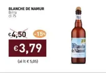 Prezzemolo e Vitale BLANCHE DE NAMUR Birra cl 75 offerta