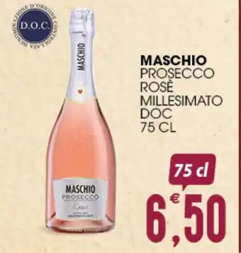 MASCHIO PROSECCO ROSÈ MILLESIMATO DOC 75 CL