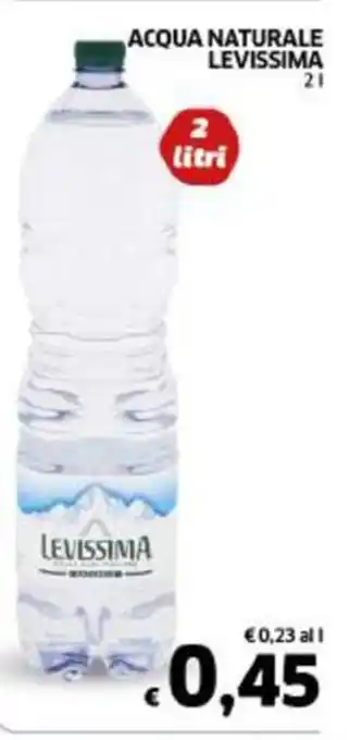 ACQUA NATURALE LEVISSIMA 2 litri