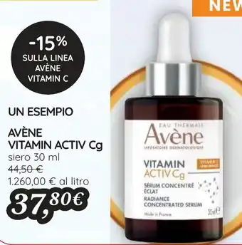 Coop AVÈNE VITAMIN ACTIV Cg siero 30 ml offerta