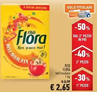 Conad RISO FLORA bell'insalata 1 kg offerta