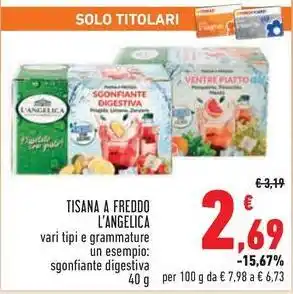 Conad TISANA A FREDDO L'ANGELICA offerta