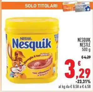 Conad NESQUIK NESTLE offerta