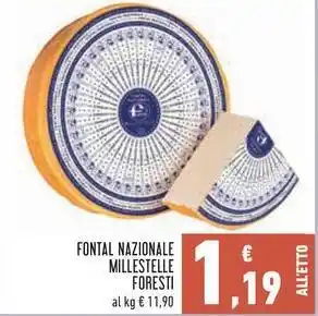 Conad FONTAL NAZIONALE MILLESTELLE FORESTI offerta