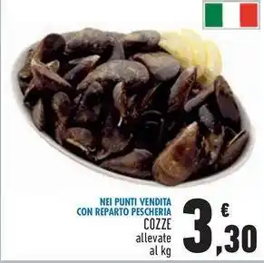 Conad COZZE allevate offerta