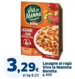 Sigma Lasagne al ragù Viva la Mamma Beretta offerta