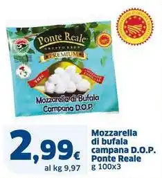 Sigma Mozzarella di bufala campana D.O.P. Ponte Reale offerta