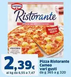 Sigma Pizza Ristorante Cameo vari gusti offerta