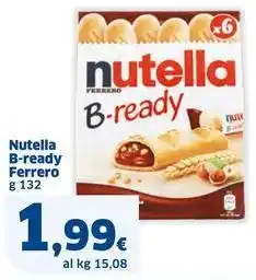 Sigma Nutella B-ready Ferrero offerta