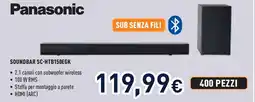 Unieuro Panasonic SOUNDBAR SC-HTB150EGK offerta