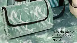 Tedi Telo da picnic ca. 150x150 cm offerta