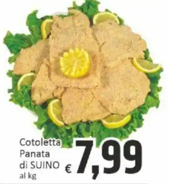 Paghi Poco Cotoletta Panata di SUINO offerta