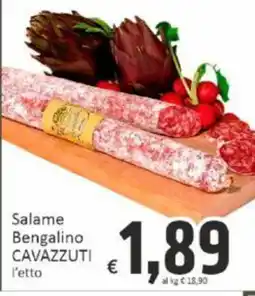 Salame Bengalino CAVAZZUTI l'etto