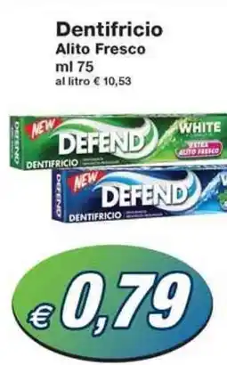 Dentifricio Alito Fresco ml 75