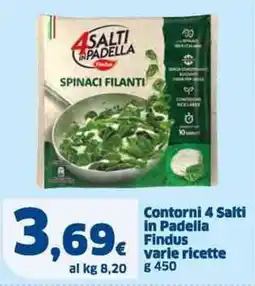 Ok Sigma Contorni 4 Salti in Padella Findus varie ricette g 450 offerta