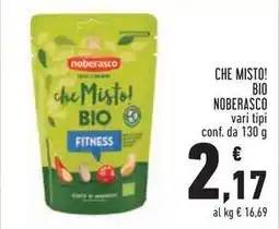 Conad CHE MISTO! BIO NOBERASCO vari tipi conf.da 130 g offerta