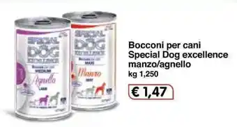 Famila Special Dog excellence manzo/agnello Bocconi per cani 1,250kg offerta