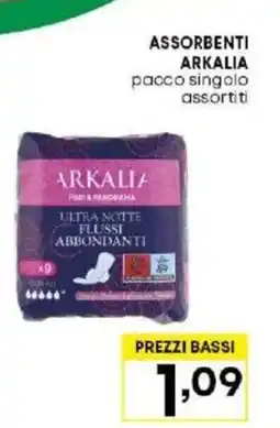 Pam ASSORBENTI ARKALIA pacco singolo assortiti offerta
