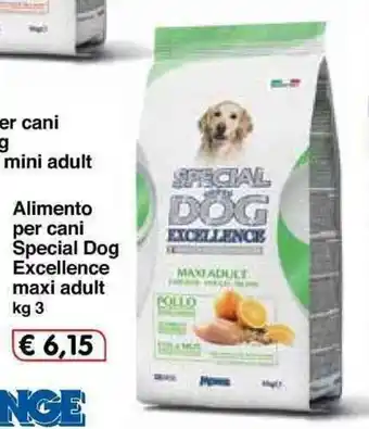 Famila Special Dog Excellence maxi adult Alimento per cani 3kg offerta