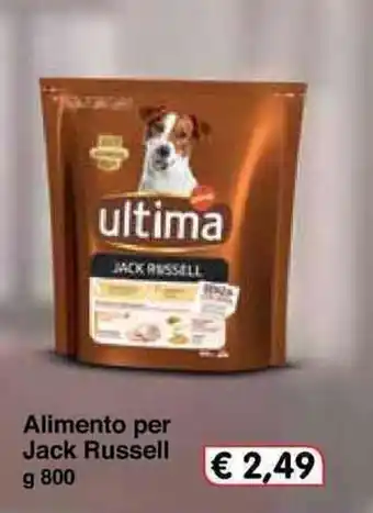 Famila Ultima Jack Russell Alimento per 800g offerta