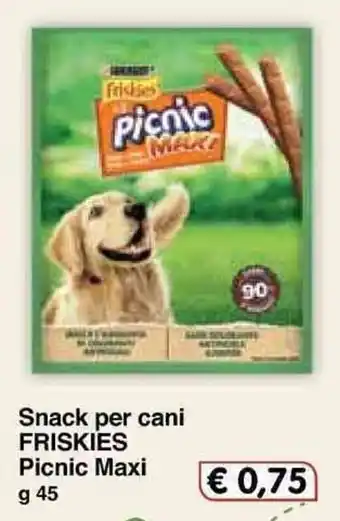 Famila Purina Friskies Picnic Maxi Snack per cani 45g offerta