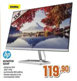 Expert hp MONITOR 524SF offerta