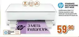 Expert hp STAMPANTE MULTIFUNZIONE ENVY 6022E offerta