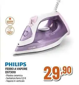 Expert PHILIPS FERRO A VAPORE DST3010 offerta