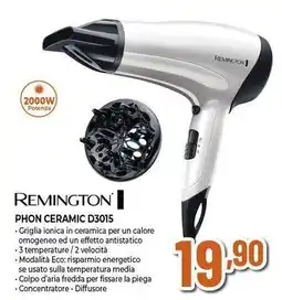Expert REMINGTON PHON CERAMIC D3015 offerta