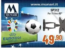 Expert SP312 Per TV fino 43" offerta