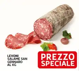 Extra Supermercati LEVONI SALAME SAN GENNARO offerta