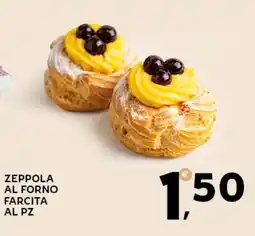 Extra Supermercati ZEPPOLA AL FORNO FARCITA offerta