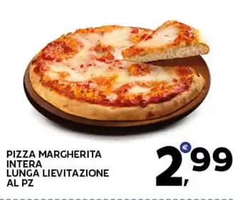 Extra Supermercati PIZZA MARGHERITA INTERA LUNGA LIEVITAZIONE offerta