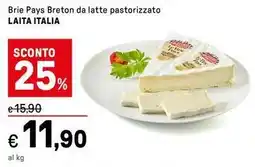 Brie Pays Breton da latte pastorizzato LAITA ITALIA