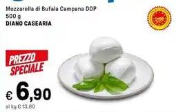 Mozzarella di Bufala Campana DOP DIANO CASEARIA