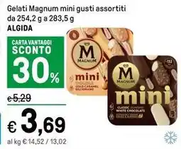 Iper La Grande Gelati Magnum mini gusti assortiti ALGIDA offerta
