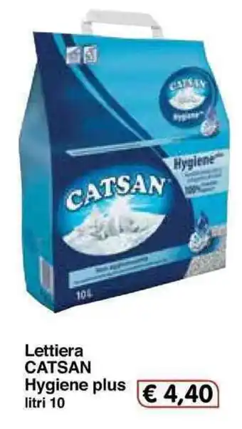 Famila Catsan Hygiene Plus Lettiera 10 litri offerta