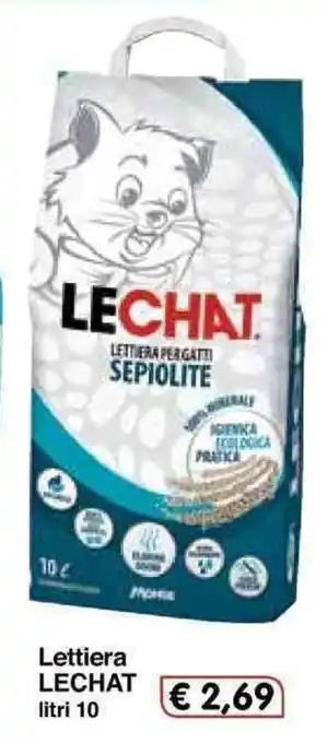 Lechat Lettiera 10 litri