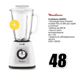MediaWorld Moulinex Frullatore LM4351 offerta