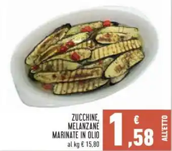 Conad ZUCCHINE, MELANZANE MARINATE IN OLIO offerta