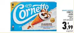 Conad City CORNETTO ALGIDA classico conf. da 8 pezzi offerta