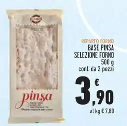 Conad City BASE PINSA SELEZIONE FORNO conf. da 2 pezzi offerta