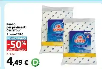 Carrefour Carrefour panno per pavimenti offerta