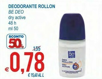 MD Discount Be deo deodorante roll-on offerta