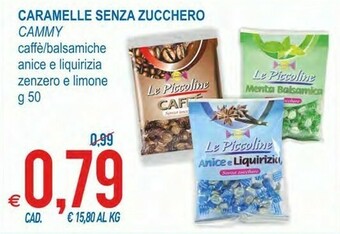 MD Discount Cammy - le piccoline anice e liquirizia senza zucchero 50 g(ml) offerta