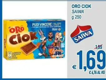 MD Discount Oro ciok con tavoletta di cioccolato al latte 250 g(ml) offerta